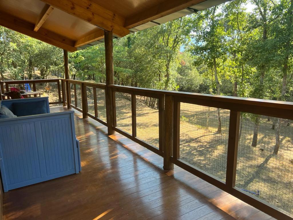 Rustic Cabin In The Woods/Cabana En El Bosque Amer Exterior photo